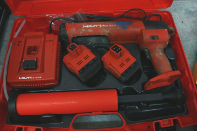 HILTI ED 3500-A Cordless epoxy dispenser CPC Li-lon Kit - w/ 2 