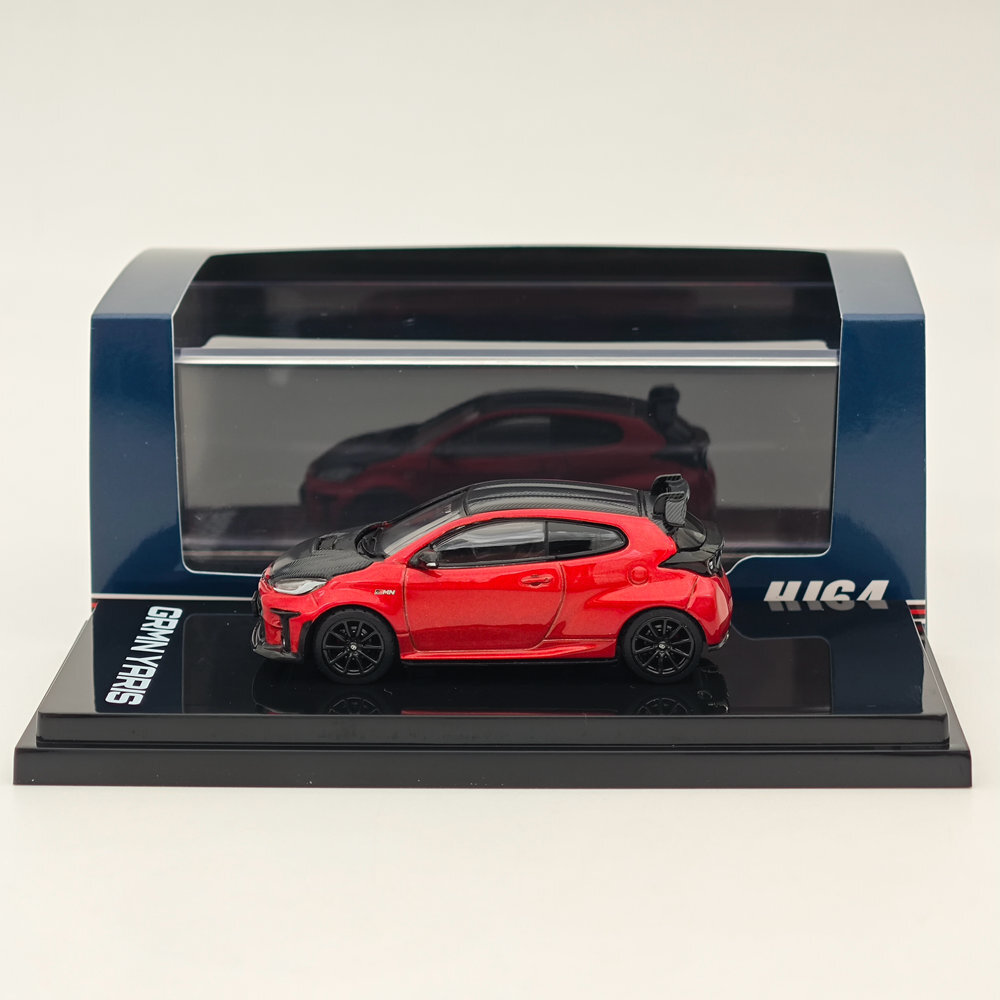 Hobby Japan 1:64 Toyota GRMN YARIS Circuit Package Emotional Red