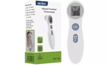 SEJOY Digital Forehead Thermometer - White
