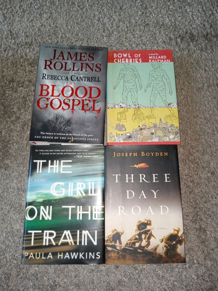 Hardcover Novel Fiction Mized Lot Used Books eBay