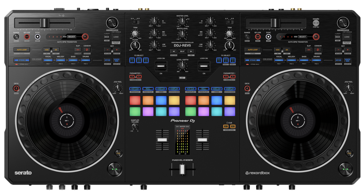 Pioneer DDJ-REV5 DJ Scratch-Style 2-Channel Controller +