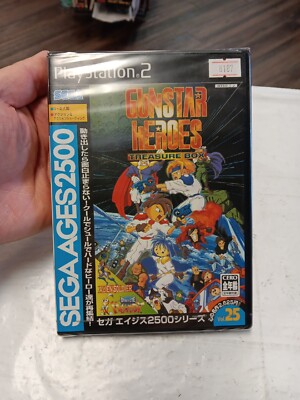 PS2-Gunstar Heroes Treasure Box Vol 25 (Sega Ages 2500) Japanese