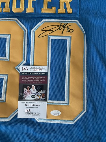 Joel Hofer Signed St. Louis Blues Jersey JSA Size 54 - Picture 2 of 3