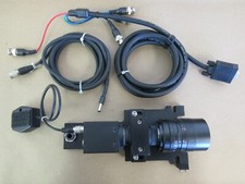 PULNIX INDUSTRIAL CAMERA TM-7CN SC-745 W/ FUJI LENSE FUJINON-TV 1:1.4/50 CABLES