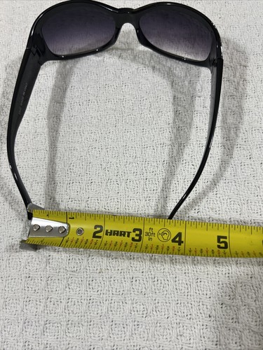 Gucci GG3502/S Women's Black Frame Gray Gradient Lens Square Sunglasses 57MM - Picture 14 of 17
