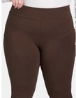 Terra and Sky Chocolate High Rise Full Length Leggings 0X (14W) NWT — photo 7