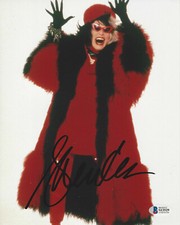 GLENN CLOSE SIGNED '101 DALMATIANS' 8X10 PHOTO 2 ACTRESS PROOF BECKETT COA BAS