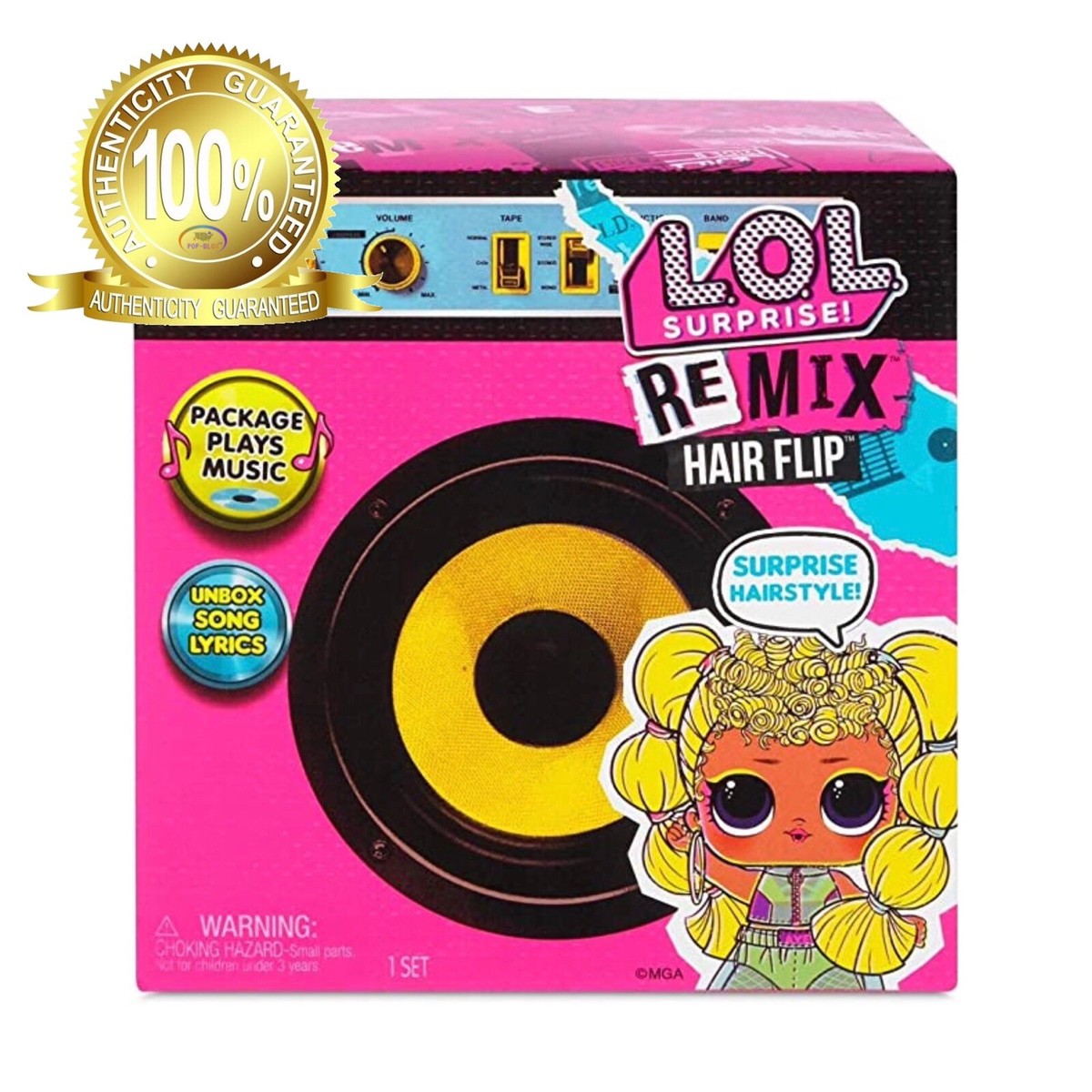 LOL Surprise! Remix Hair Flip Dolls - Brand New and Sealed w 15