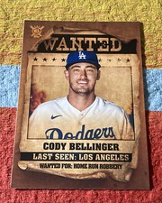 2021 Topps Big League Wanted #WT-6 Cody Bellinger Los Angeles Dodgers