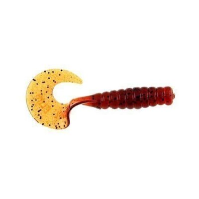 Berkley PBHPG3-PS PowerBait Power Grub 3'' Pumpkinseed Soft Plastic Lure 15 Pack