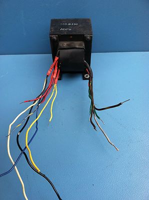 Vintage AC Power Transformer pri: 120v, sec:170v,50v,27v,6.8+6.8v, 6.8v, slf5