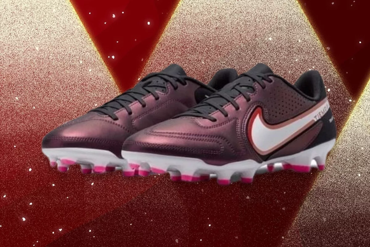 Nike Tiempo Legend 9 Elite FG Soccer Cleat Space Purple Copper Mens 8 Wom 9.5