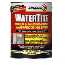 Zinsser Watertite Mould and Mildew Proof Waterproofing Paint 5L