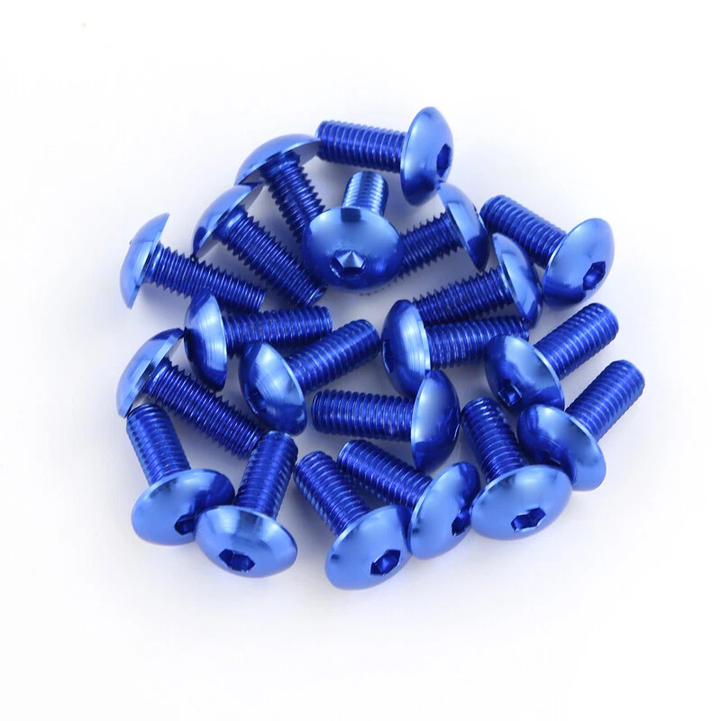 CNC Alloy Complete Fairing Bolts Kit Washers Bodywork Screws Kit Fit For Honda   - Image 4 of 4
