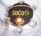 NEW SOUTHERN COMFORT SOCO Lime Bar Tavern Advertising Ice Bucket 6 Shot Glasses — photo 2