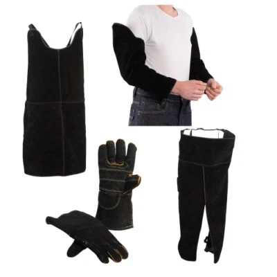 GARMIX Schutzkleidung aus Leder für Stacheldraht- und Zaunmontage