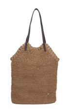 Capelli Straworld Hand Crochet Toyo Bags - Tan
