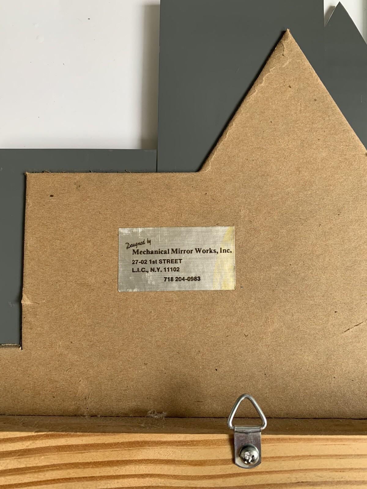 Vintage New York Skyline Mirrors Empire State Building Mechanical