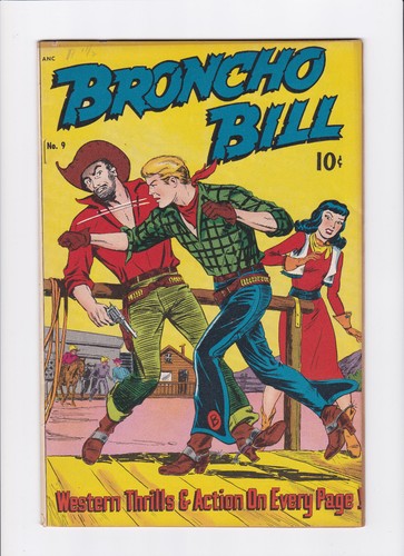 BRONCHO BILL #9 [1949 SS] "WANTED FOR MORD!" - Bild 1 von 2