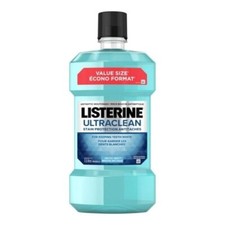 Listerine Ultraclean Mouthwash Stain Protection Arctic Mint 1.5L Canada