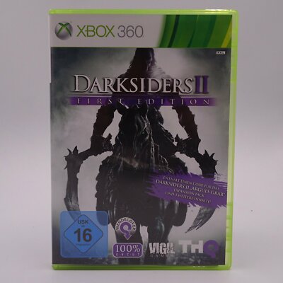 Darksiders II 2 First Edition Microsoft Xbox 360 PAL Spiel Game Tod lebt