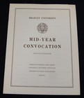Bradley University Mid-Year Convocation Program Dec 12, 1972 — photo 1