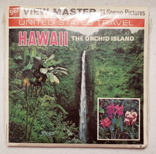 View-Master Island of Hawaii The Orchid Island 3 Reels Packet Complete