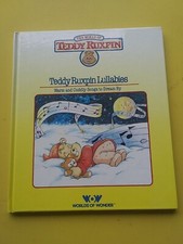 Teddy Ruxpin The Story of Teddy Ruxpin Lullabies HC Book ONLY Vintage 1985