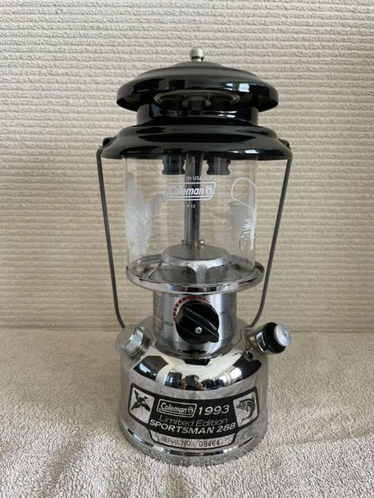 Vintage Coleman Sportsman 288, 1993 Limited Edition Lantern lanthanum