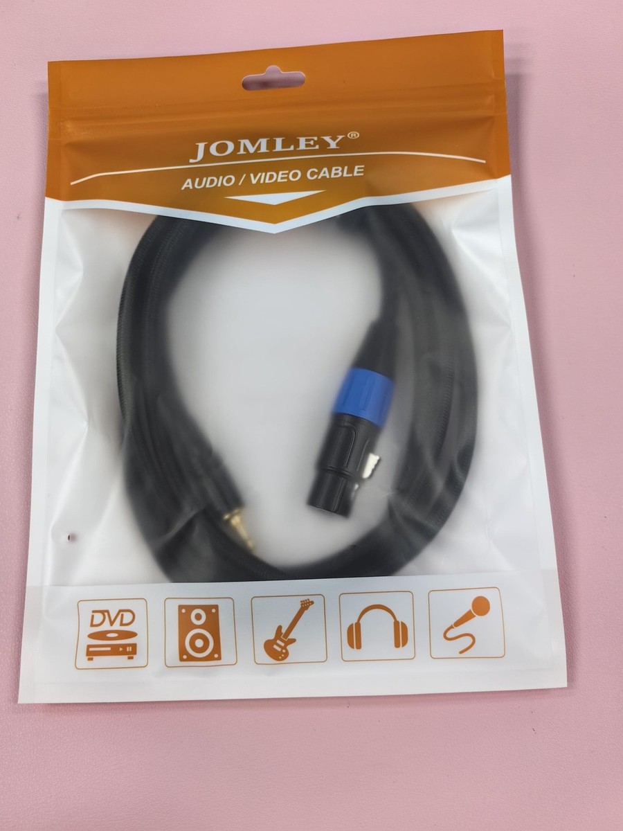 XLR to 3.5mm Cable, Unbalanced Female XLR to 1/8 inch Mini Stereo