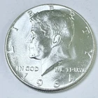 1964 Kennedy Half Dollar 90% Silver, GEM/BU MS Mint State Condition #9502
