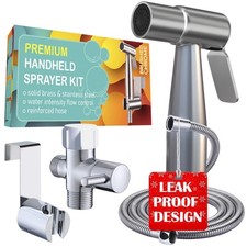 Premium Bidet Sprayer - Handheld Bide Jet Spray for Toilet  Adjustable Water...