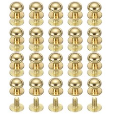 20Set 12mm Rivetti In Pelle