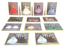 Vintage Madame Alexander " Scarlett O'Hara's" set of 12 Note Cards Envelopes
