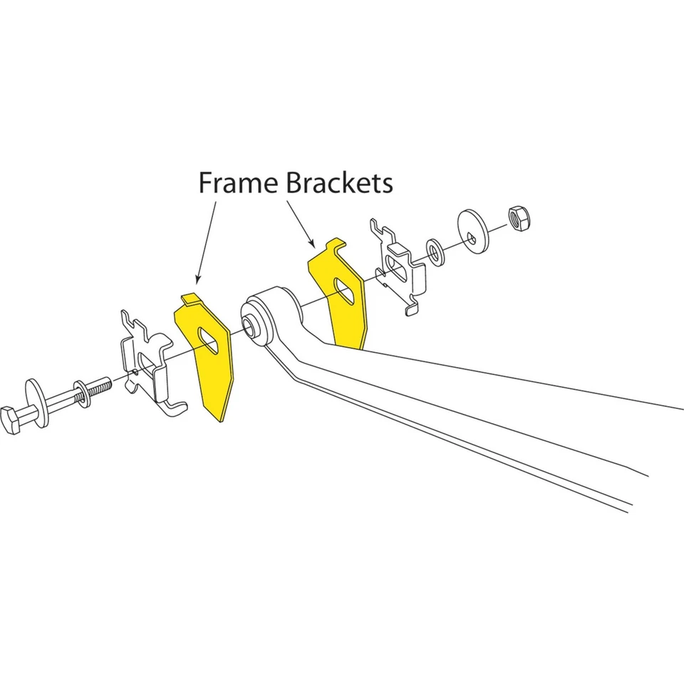 Rueda de alineación delantera MOOG / Kit de inclinación - K7398 - se adapta a Dodge Ram 1500 2002-2005 Foto 4 de 4