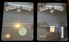 First Day/Last Day Of School Reversible Chalkboard Sign