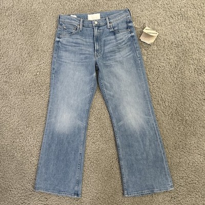 MOTHER The Bookie Flood High Rise Jeans Sz 30 in Puzzled NWT $258 SEE NOTE