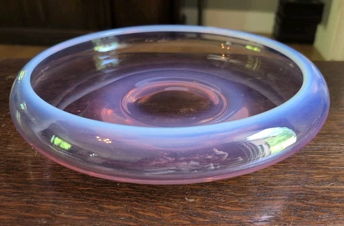 Fostoria Seascape Caribee Pink 11" Centerpiece Bowl