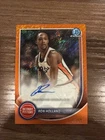 Ron Holland II 2025-26 Bowman Chrome Auto Orange Shimmer Refractor Pistons /25