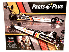 2025 CLAY MILLICAN RWR PARTS PLUS/KEEN'S NHRA TOP FUEL DRAGSTER POSTCARD