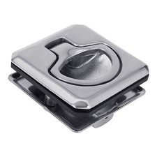 White Water 7117S  316 SS Square Slam Latch with Tapered Edges  2" Cut-Out