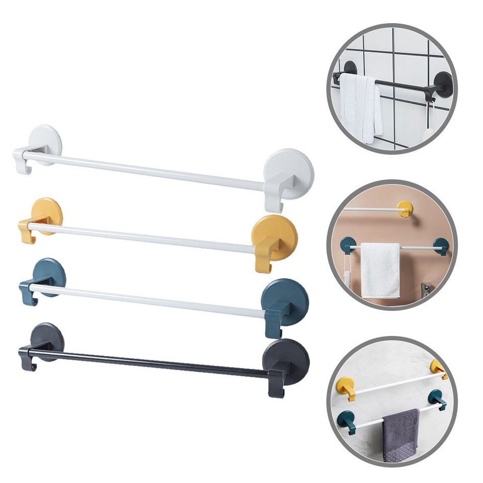 Clip Porta Asciugamani In Cotone Intrecciato – 4 Pezzi – Per Cucina E Bagno – Argento E Beige - 2