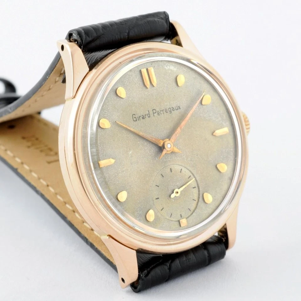 AUTHENTIC GIRARD PERREGAUX FINE 18K SOLID GOLD SPECIAL VINTAGE DIAL MANUAL WIND Foto 4 de 4