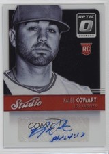 2016 Panini Donruss Optic Studio Signatures Kaleb Cowart #SSKC Auto r9d
