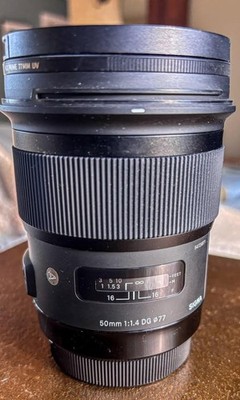 Sigma 50mm F/1.4 DG HSM Art (for Canon EF mount)