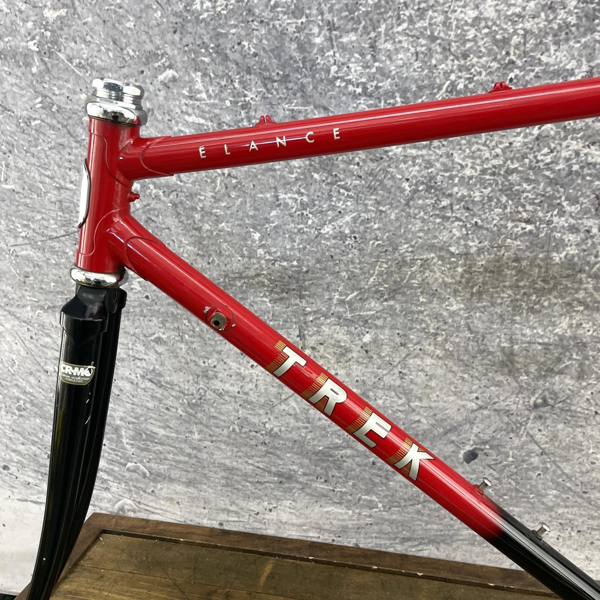 Vintage Trek Elance Road Bike Frame 52cm Reynolds 531 Steel Made