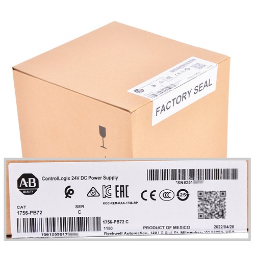 New Factory Sealed Allen-Bradley 1756-PB72 /C ControlLogix 24V DC Power Supply - Picture 5 of 5