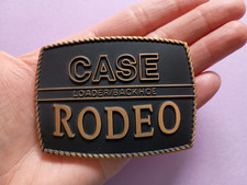Case Rodeo Loader / Backhoe Belt Buckle