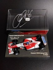 Minichamps Olivier Panis Toyota TF103 1/43 scale autographed model
