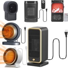 6 Types Portable Electric Space Heater Small Hot Air Fan for Indoor Large Room